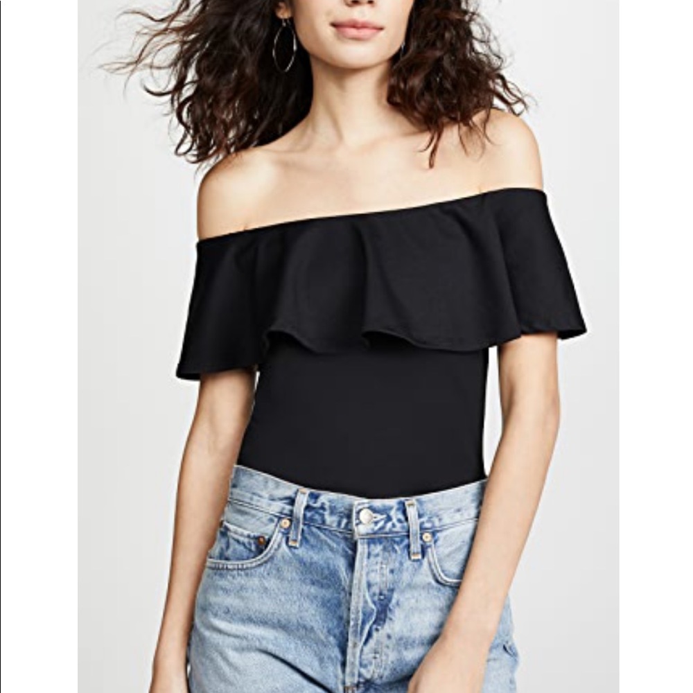 Susana Monaco ruffle top
